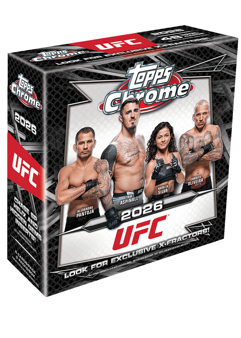 TOPPS UFC CHROME MEGA 25/26