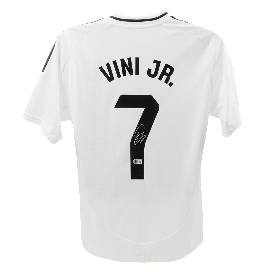 Vinicius Jr Real Madrid 24/25 Jersey Beckett Authenticated