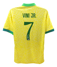 Load image into Gallery viewer, Vinicius Jr Brazil 24/25 Jersey Beckett Authenticated
