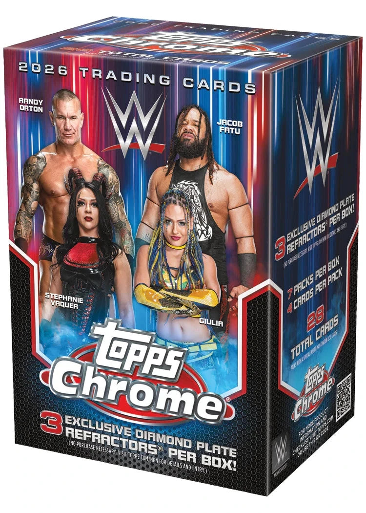 TOPPS WWE CHROME VALUE 2026