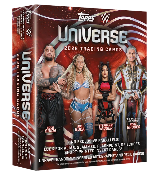 TOPPS 2026 WWE UNIVERSE MEGA PRE ORDER