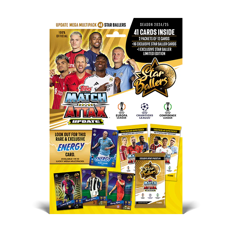 TOPPS MATCH ATTAX STAR BALLERS  MULTIPACK 2024/25