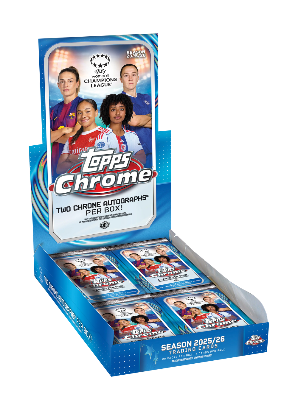 TOPPS CHROME 25/26 UEFA WOMENS CHAMPIONS LEAGUE HOBBY