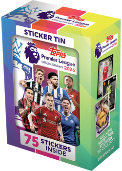 TOPPS PREMIER LEAGUE STICKER TIN 2026