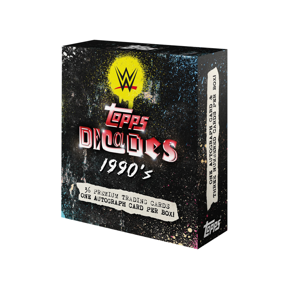 TOPPS 2026 WWE DECADES HOBBY PRE ORDER