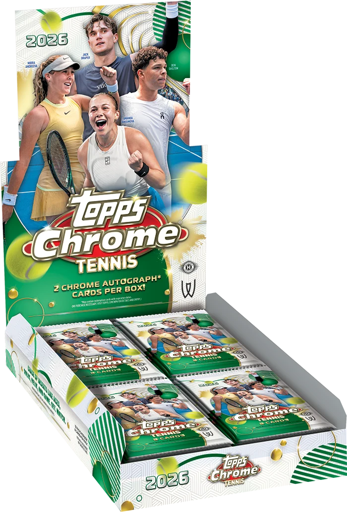 TOPPS CHROME TENNIS 2026 HOBBY