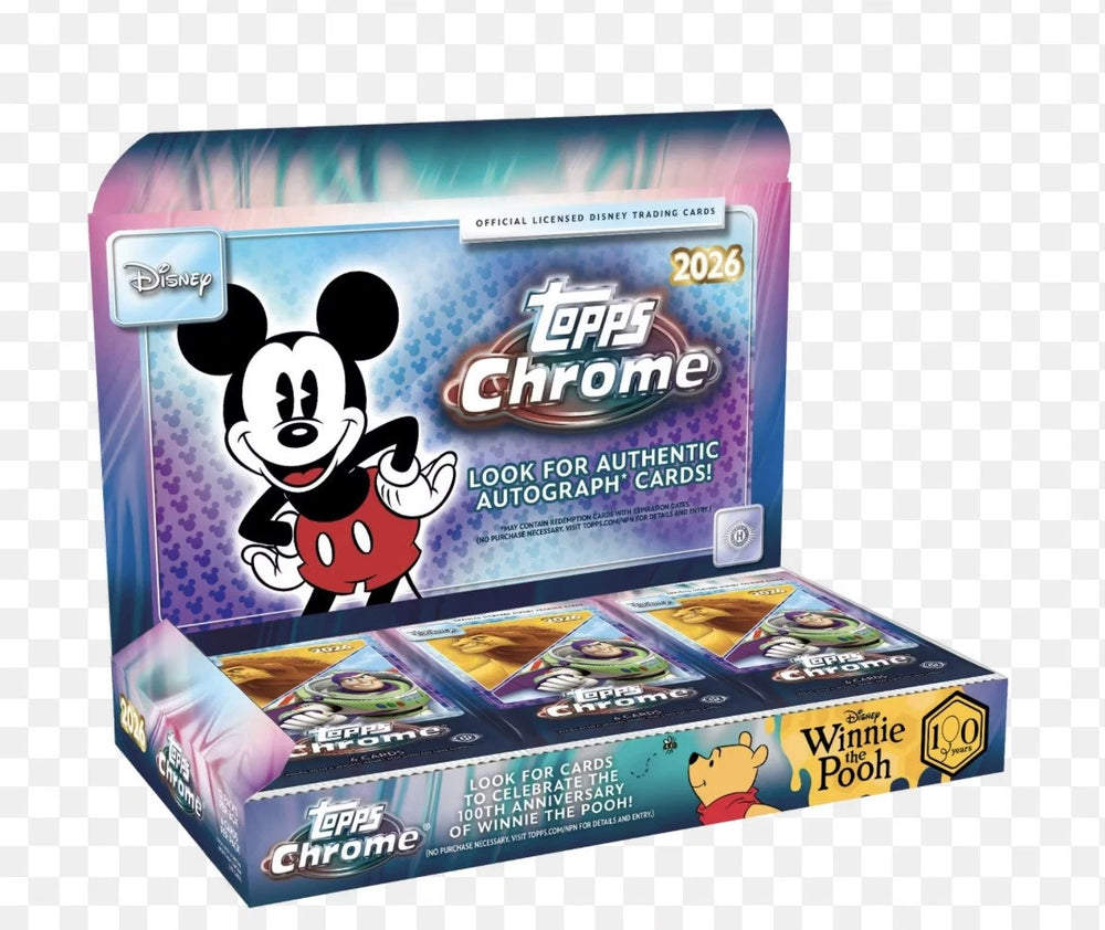 TOPPS CHROME DISNEY 2026 HOBBY