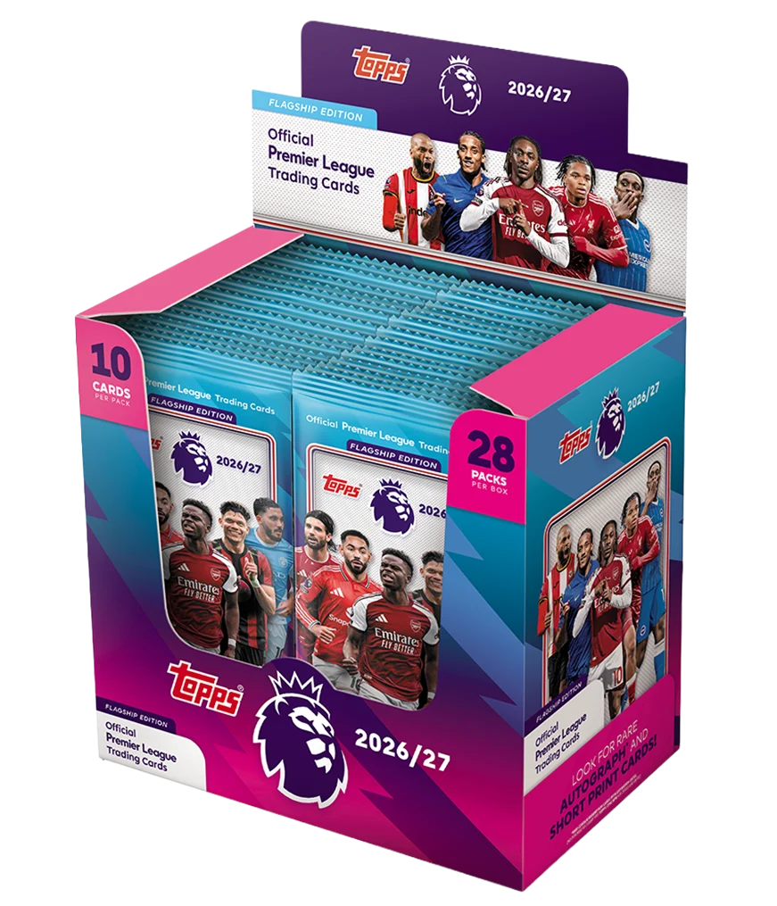 TOPPS 2026 PREMIER LEAGUE FLAGSHIP FULL BOX PRE ORDER