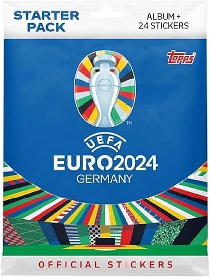 Topps Euro 2024 Sticker Starter Pack