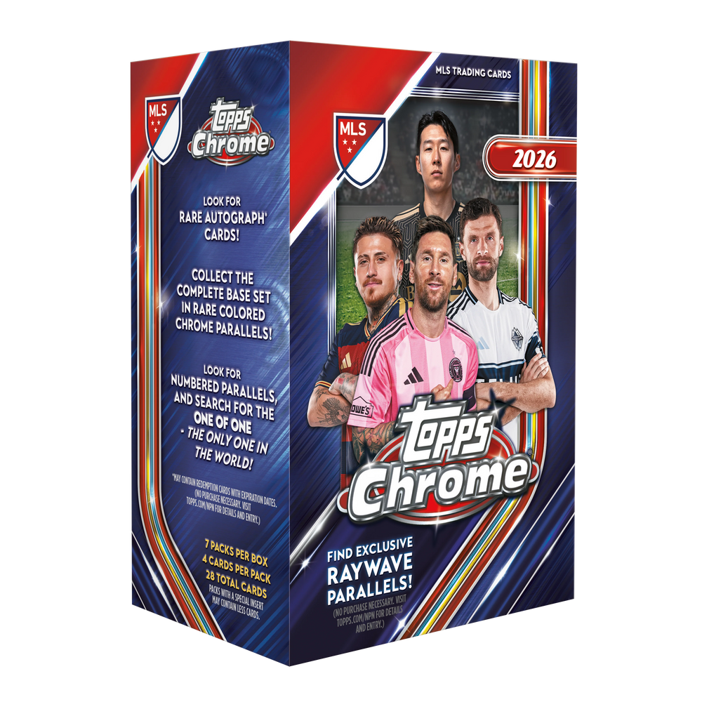 TOPPS 2026 MLS CHROME VALUE PRE ORDER