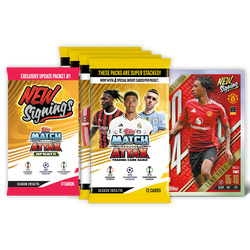 TOPPS MATCH ATTAX NEW SIGNINGS MULTIPACK 2024/25