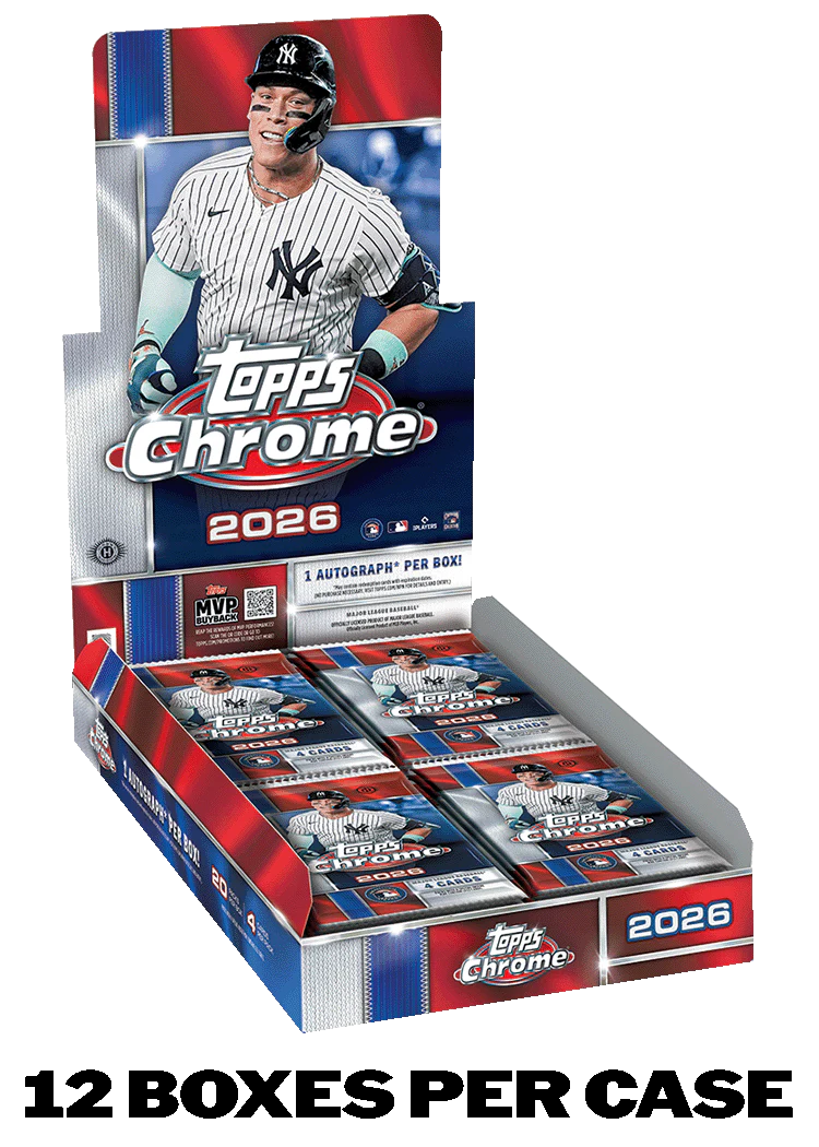 TOPPS CHROME 2026 BASEBALL HOBBY PRE ORDER