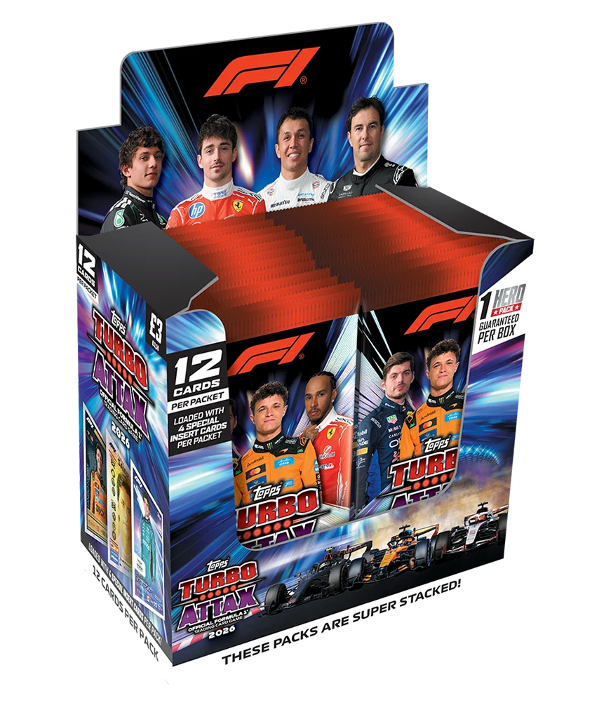 TOPPS 2026 FORMULA 1 TURBO ATTAX FULL BOX