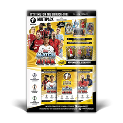 TOPPS MATCH ATTAX 1ST EDITION MULTIPACK 2024/25