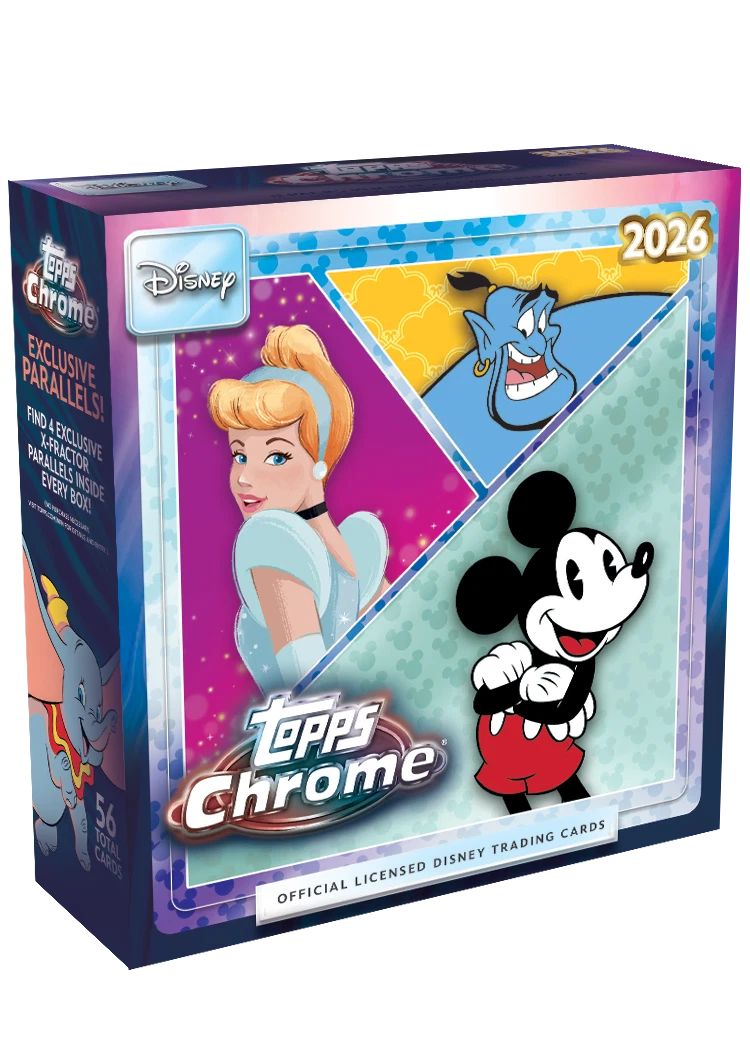 TOPPS CHROME DISNEY 2026 MEGA