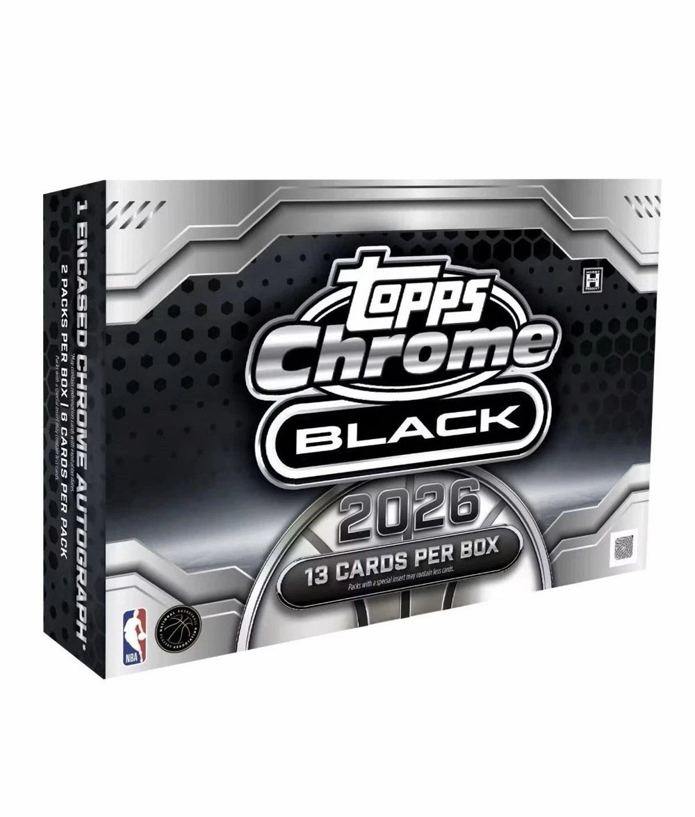 TOPPS CHROME 2026 BLACK BASKETBALL PRE ORDER