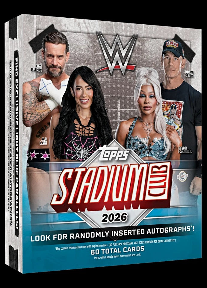 TOPPS WWE STADIUM CLUB MEGA 2026 PRE ORDER