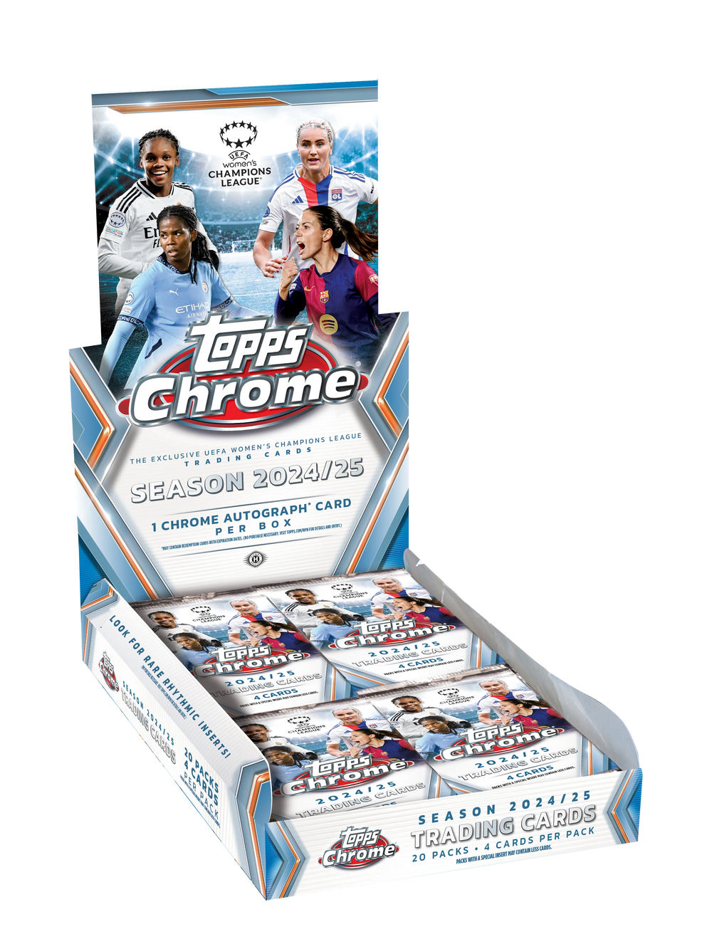 TOPPS WSL CHROME HOBBY 24/25